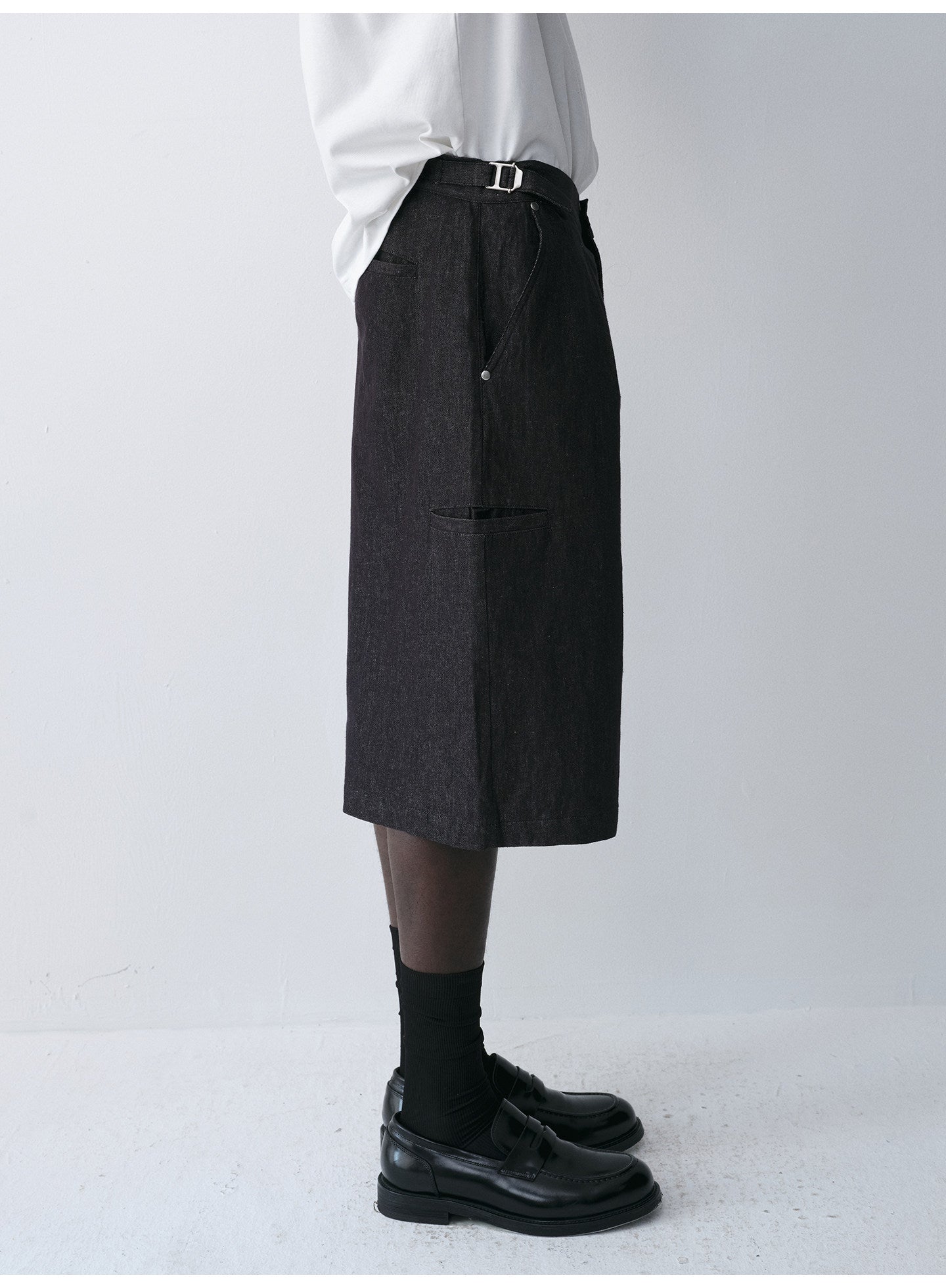 Double Pleated Shorts