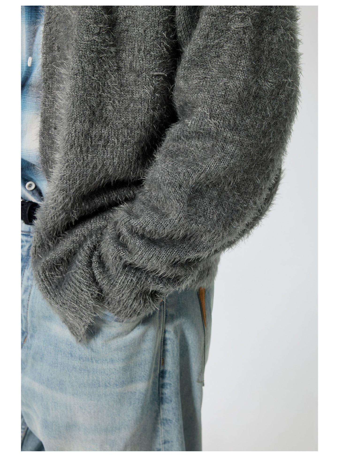 Wool Lazy Cardigan