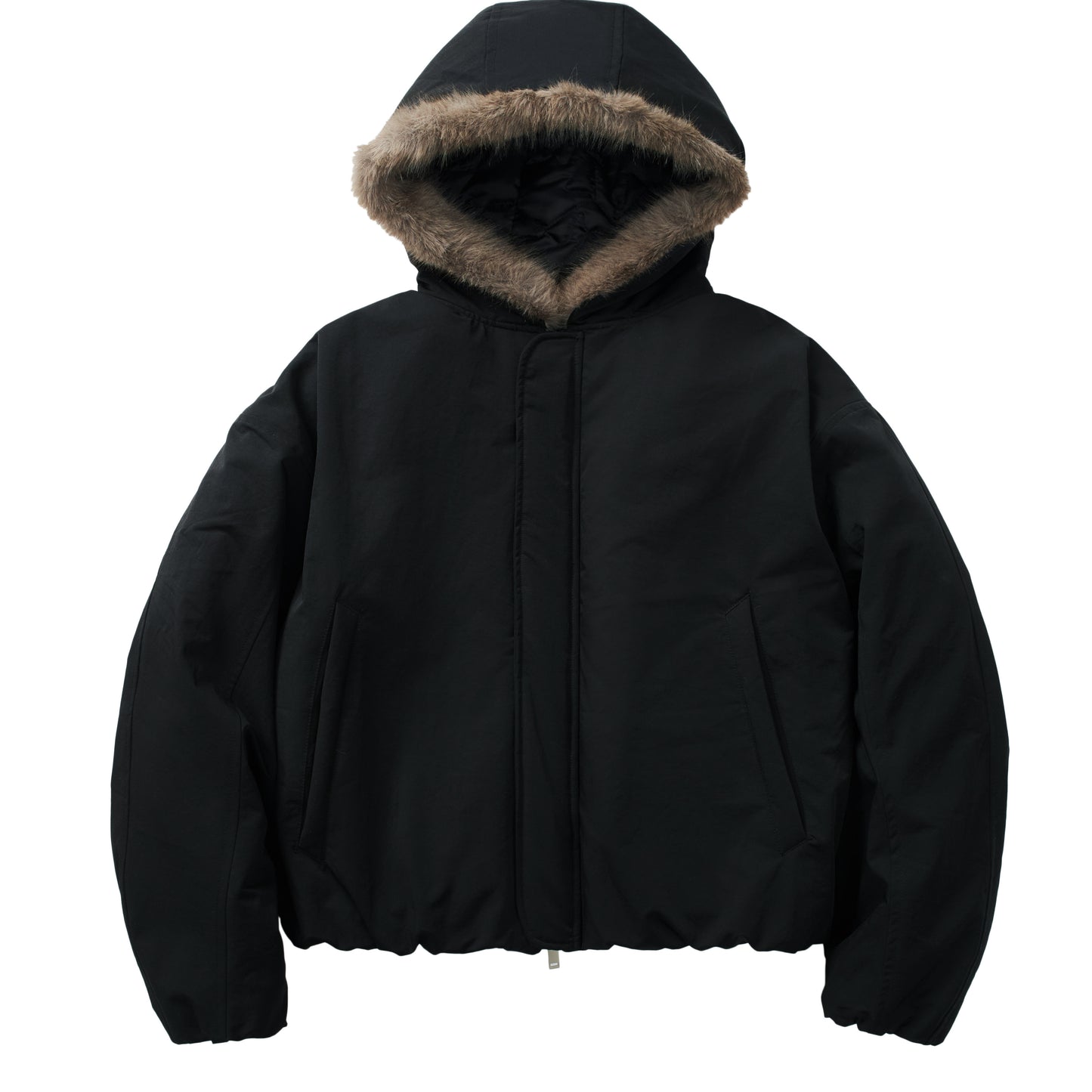 Fur Collar Hooded Jacket