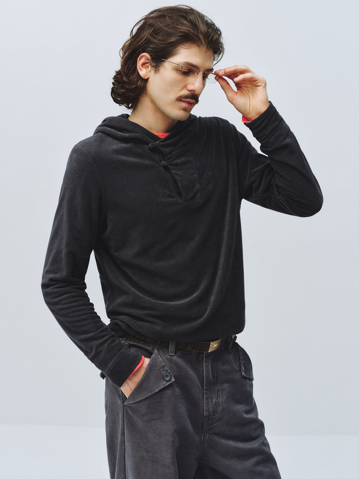 Terry Cloth Hoodie