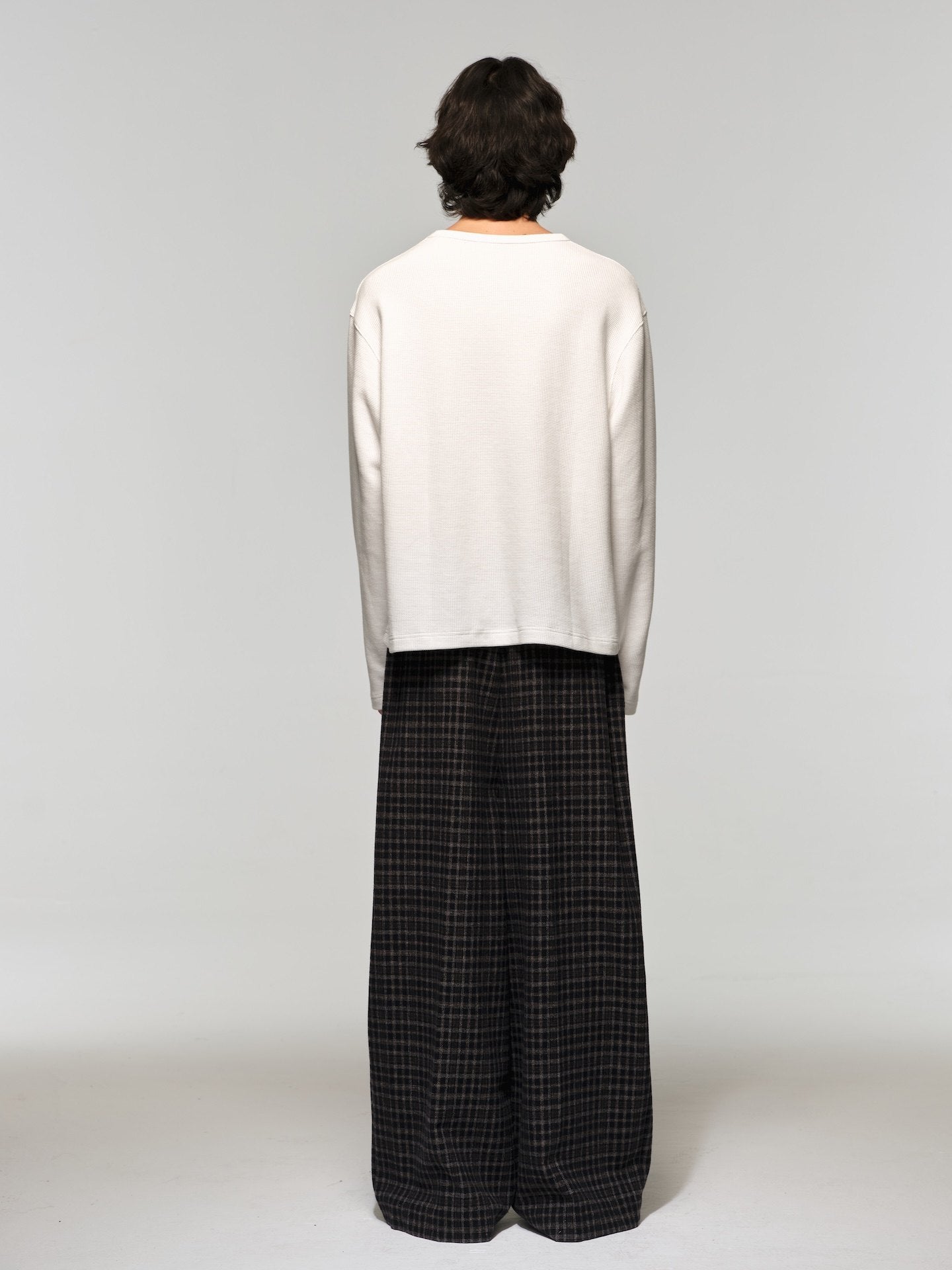 Masquerade Party* Waffle Long Sleeve Masquerade Crew neck t-shirt