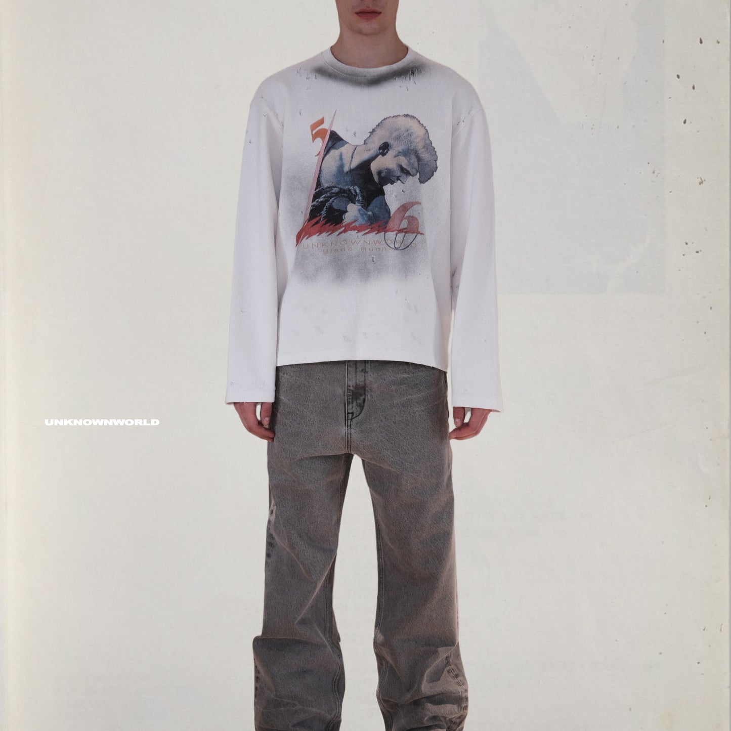 Destruction Blade Runner Wipe Dirty Waffle Sweatshirt