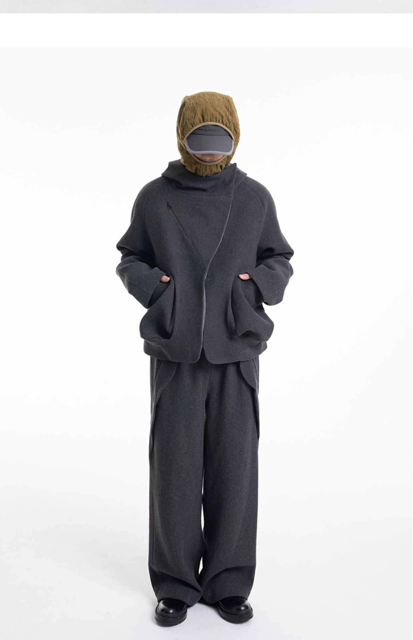 AWeBreak Cut Wool Trousers
