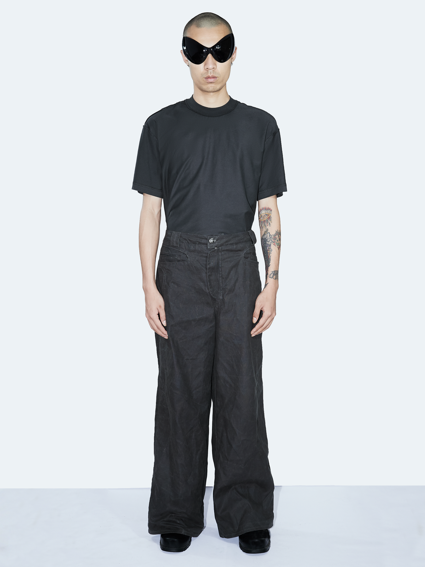 Oil Wax Vintage Canvas Heavy Cargo Pants