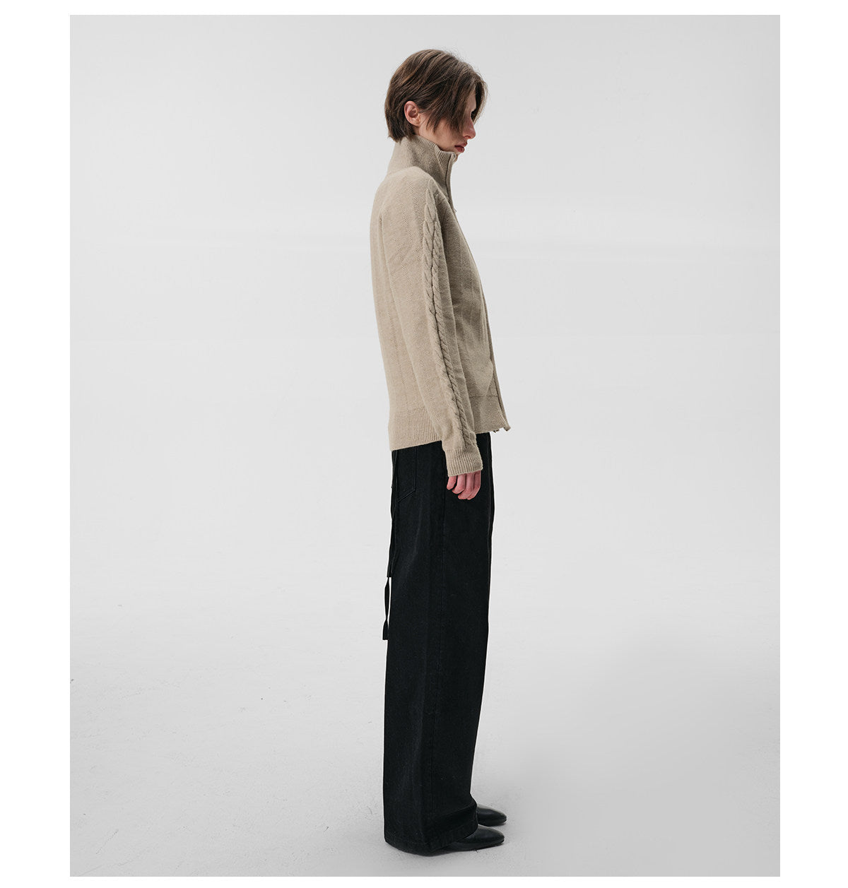 Arctic Velvet Cable Knit