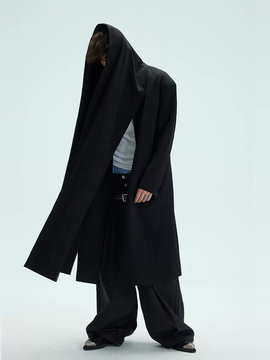 Scarf Docking Long Coat