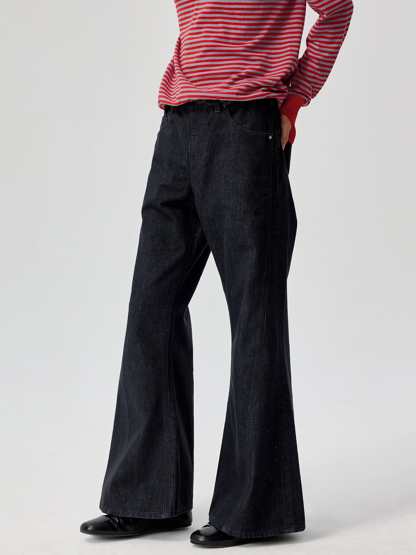 Raw Selvedge Boot Cut Jeans