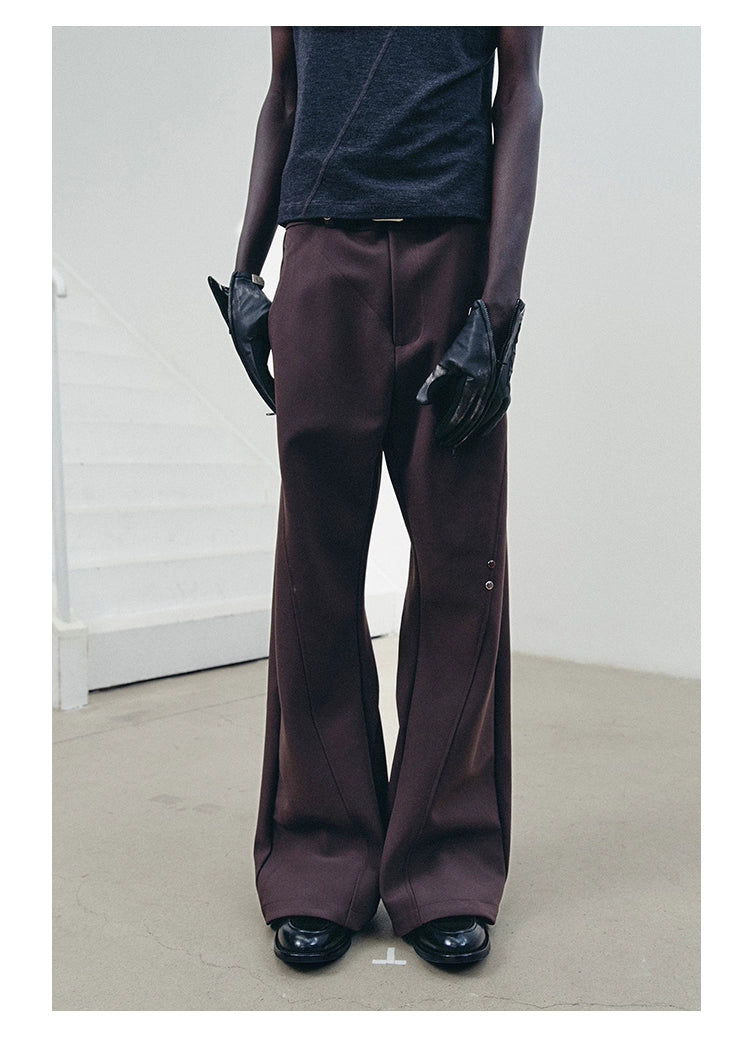 Opal-cut Flared trousers