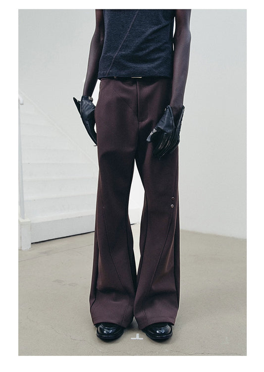 Opal-cut Flared trousers