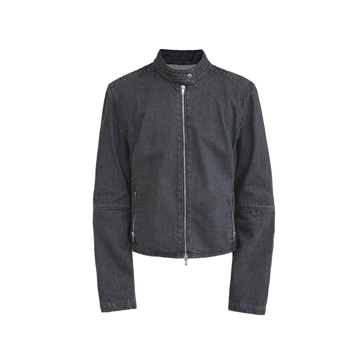 Quilted Denim Jacket