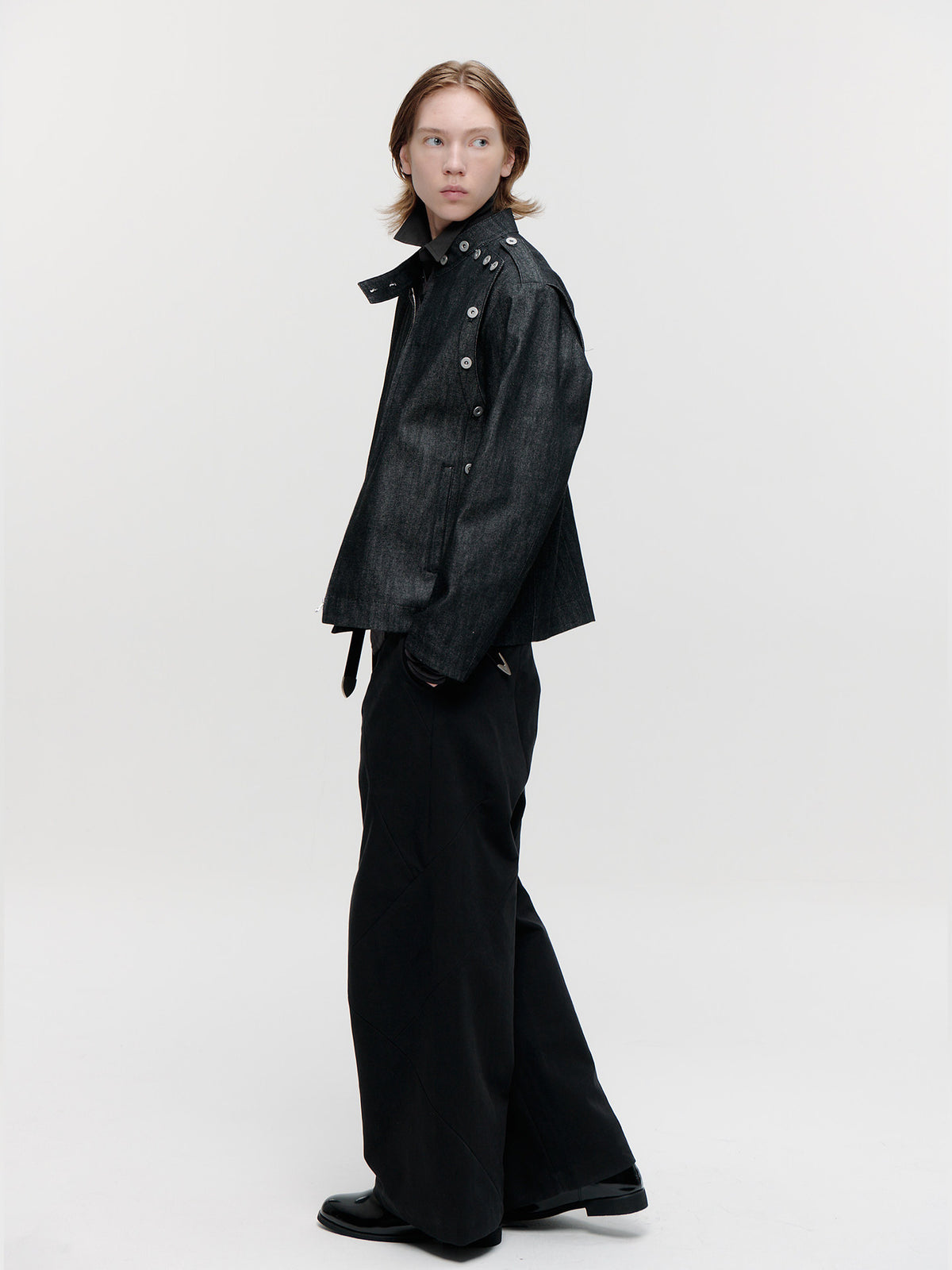 Raw Cowhide Fencing Jacket