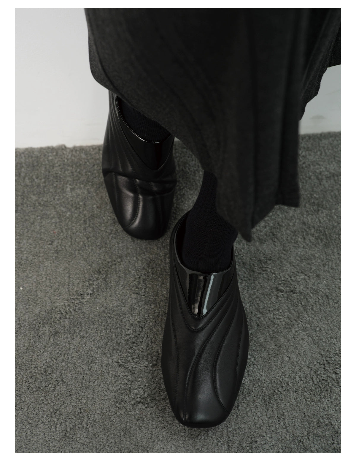 Racing Streamline Leather Shoes