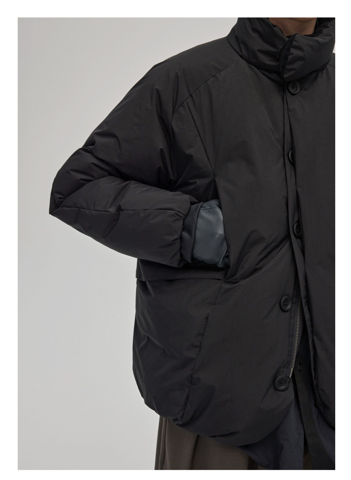 Heavy White Duck Down Jacket