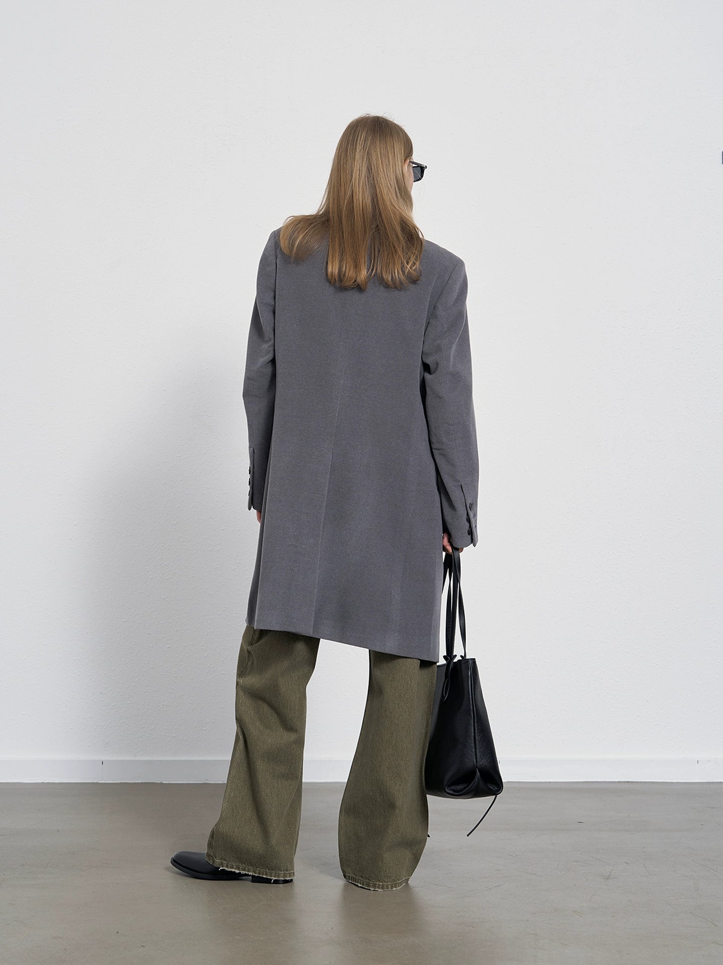 Sand wash Mid-rise Jeans
