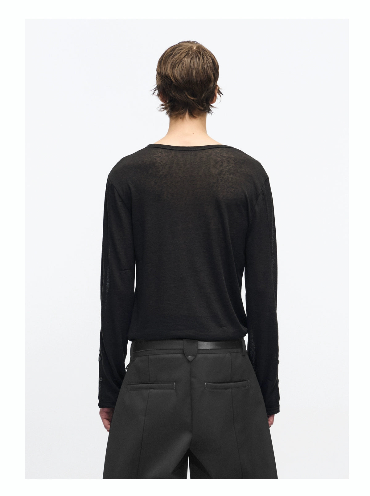 "Shale" three pattern double base layer long T-shirts