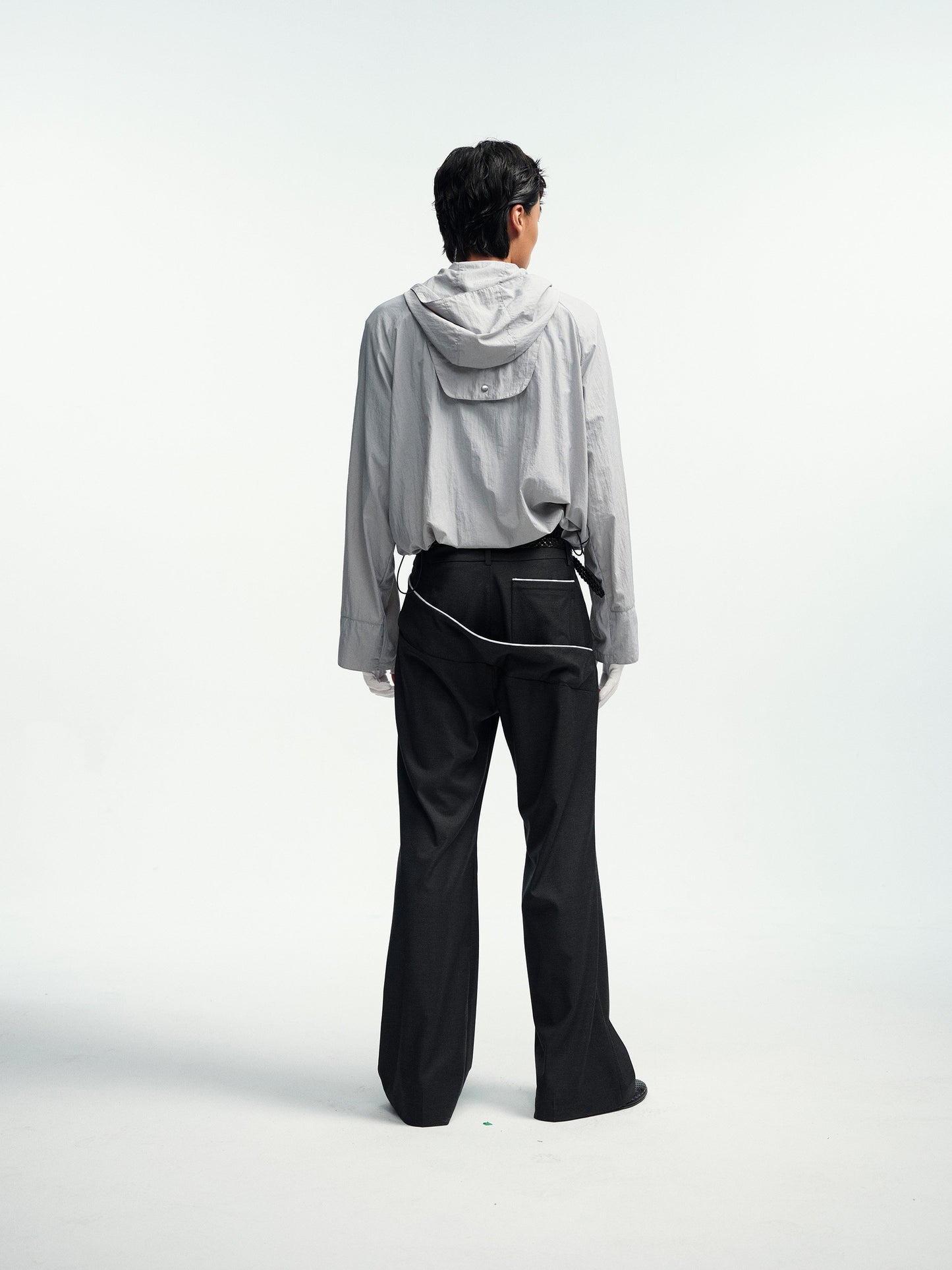 Locus Strap Panel Bootcut Trousers