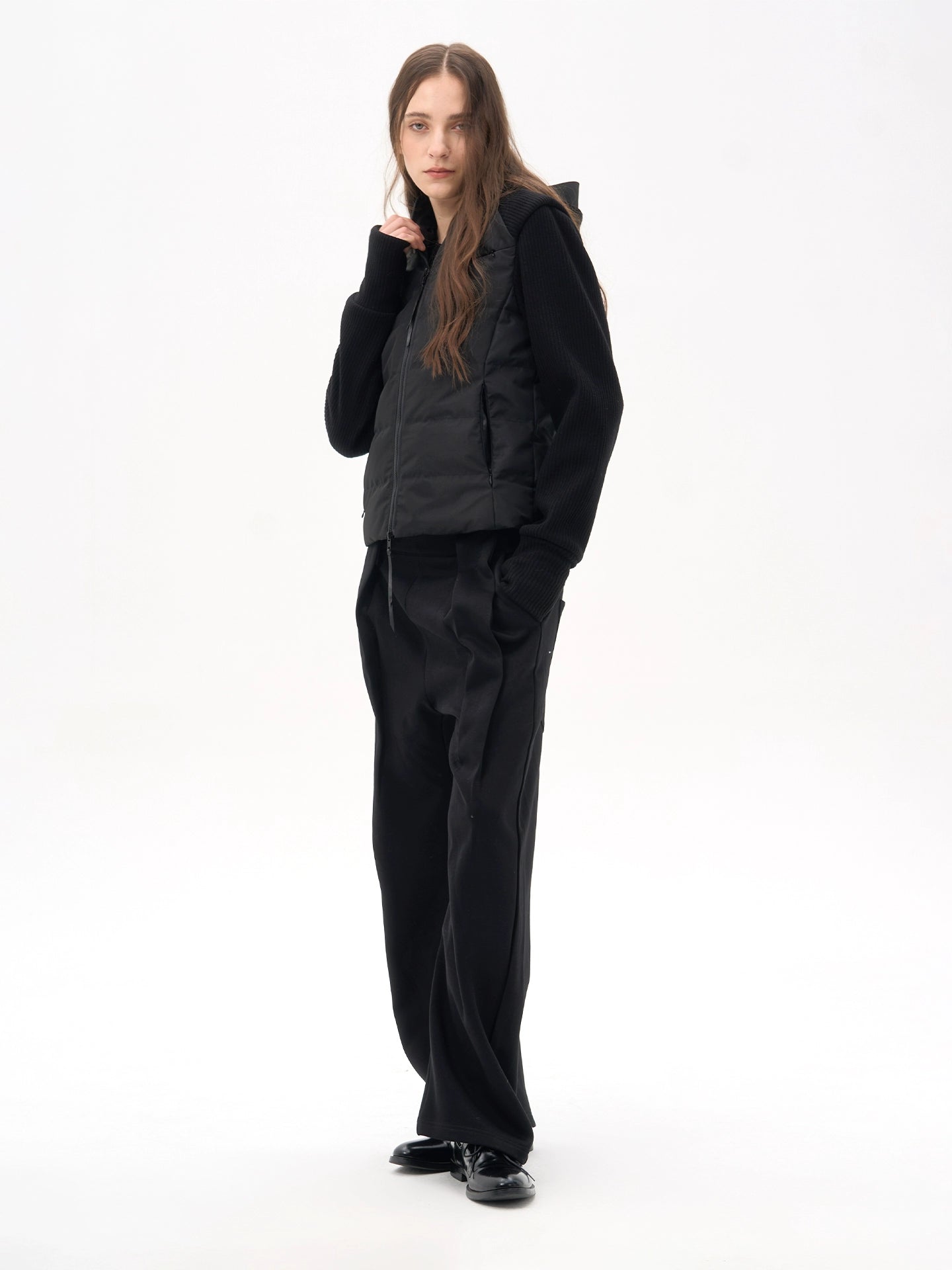 Silver Fox Rib Down Jacket