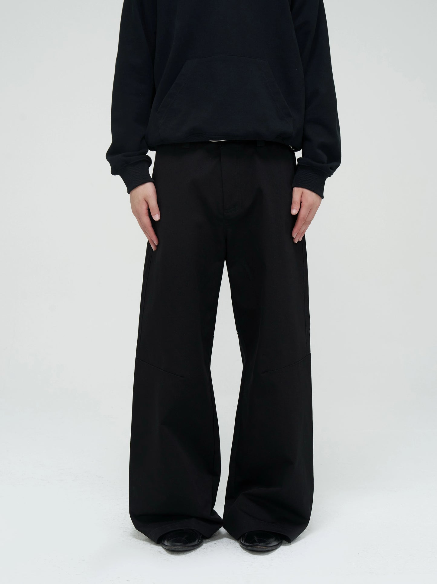 3D Cut Deconstructed Casual Pants