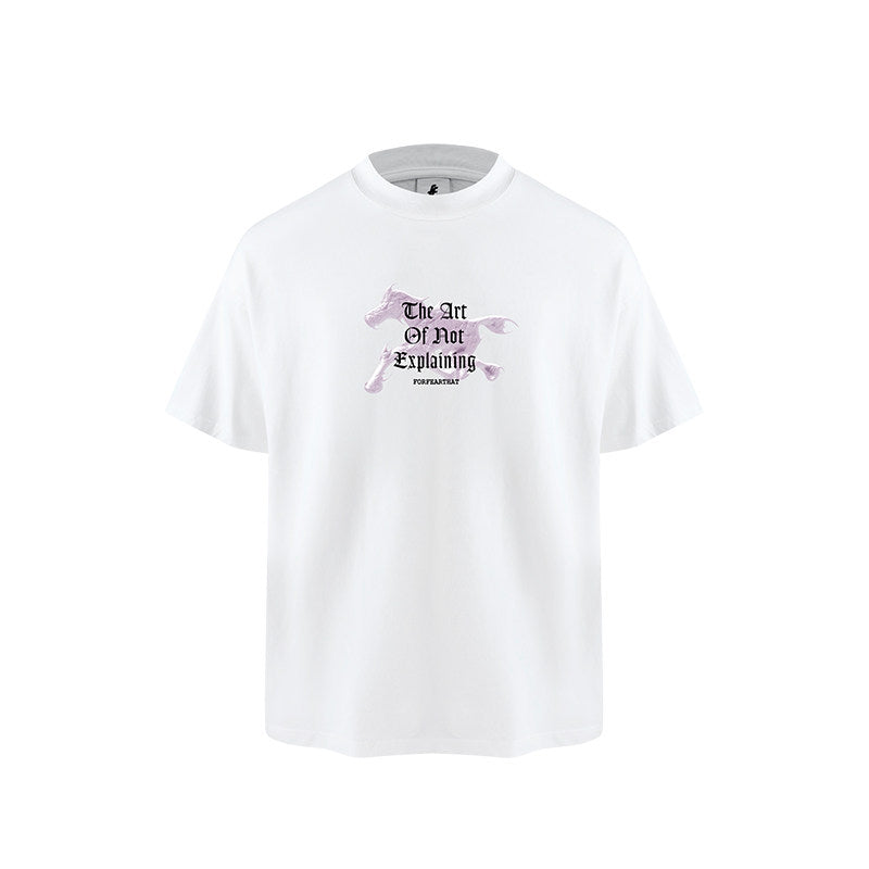 Loose heavy short sleeve tee