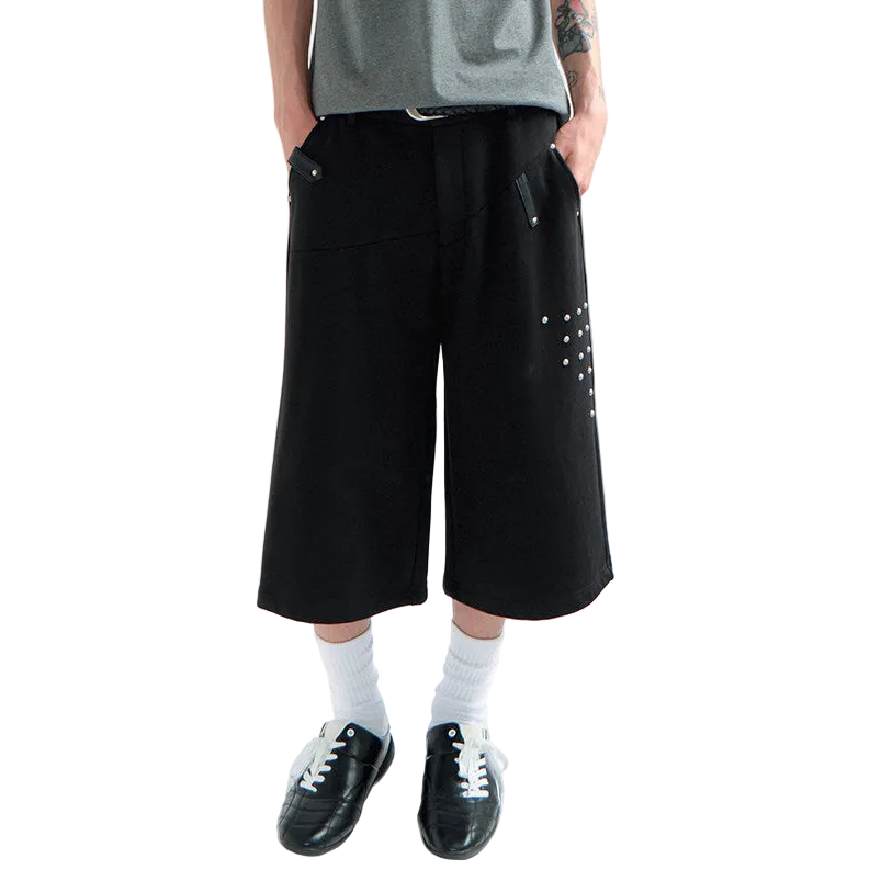 FUNKYFUN Rivet Six-Point Shorts