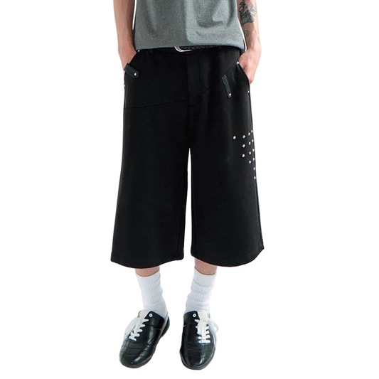FUNKYFUN Rivet Six-Point Shorts