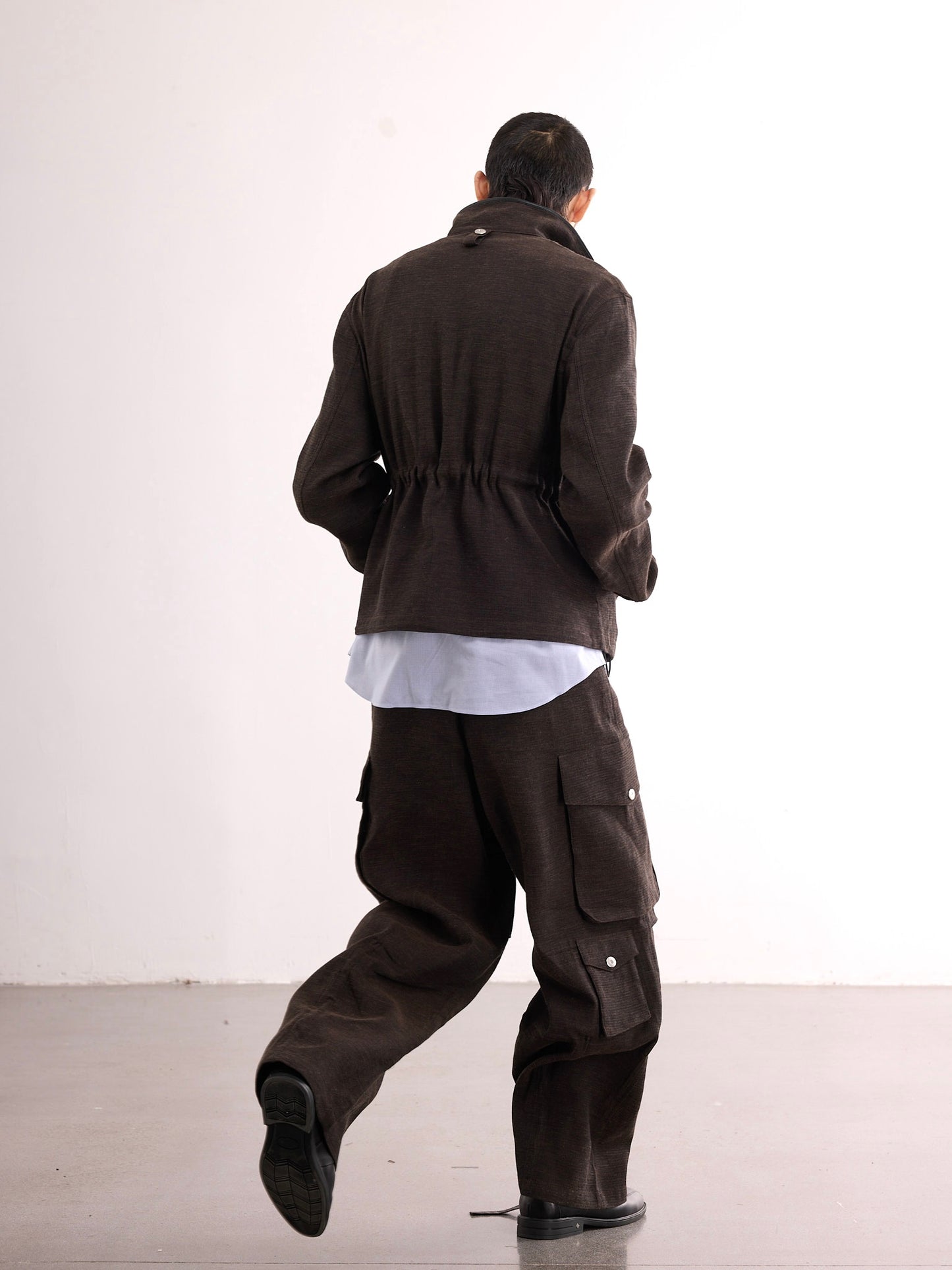 Linen Cargo Pants k11
