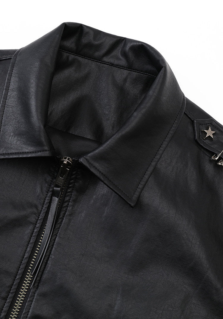 Ashen Hymn Pin-Clasped Jacket