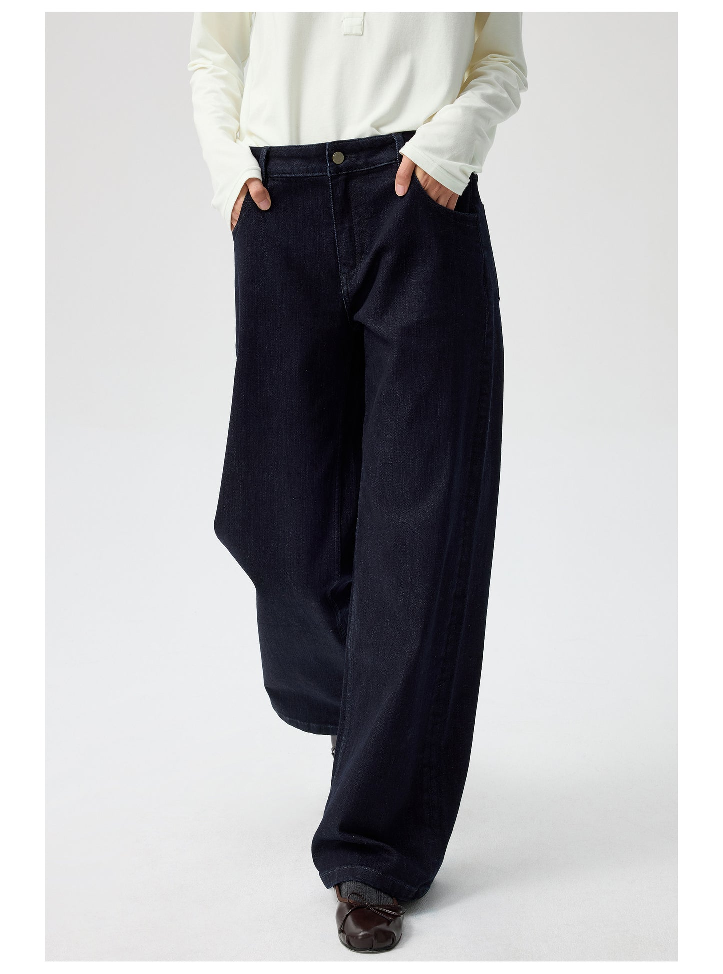 Blue Straight Fit Jeans