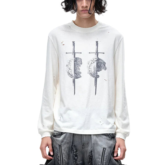 Dawn Moonlight Sword Shield Long Sleeves