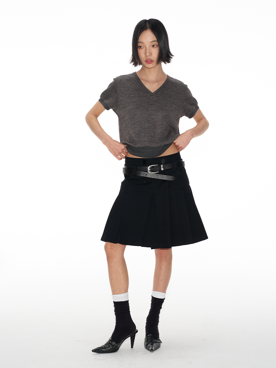 Kilt Pleated Skirt