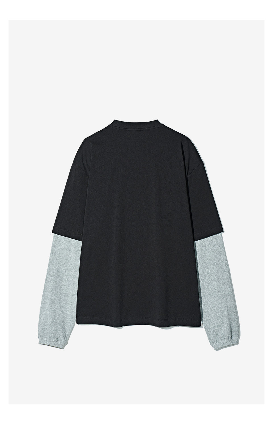 Vintage Fake Layered Striped Long Sleeve T-Shirt