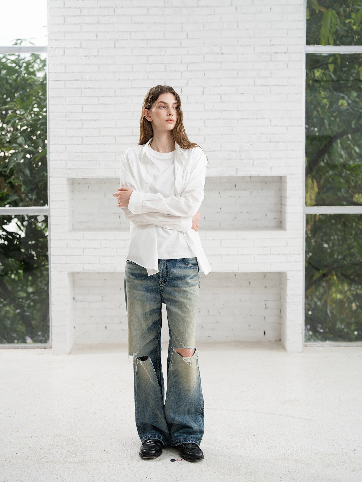 Cloisonné Laser Jeans