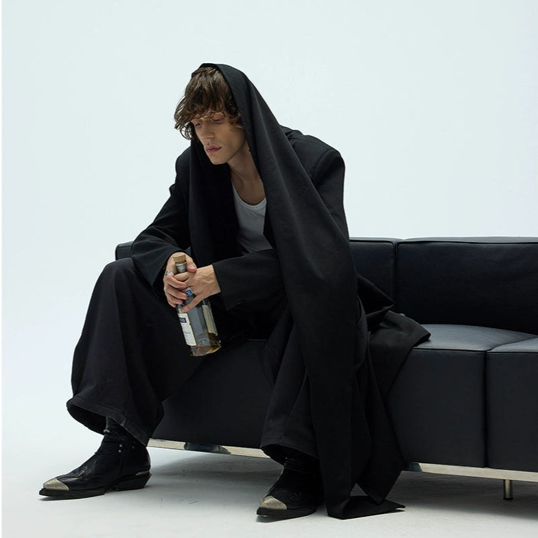 Scarf Docking Long Coat