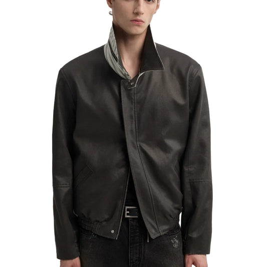 Multi-form reversible striped jacket