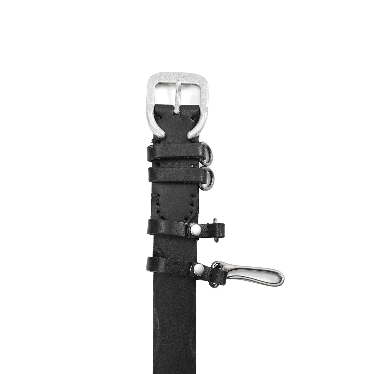 Multi-ring plant kneaded leather belt