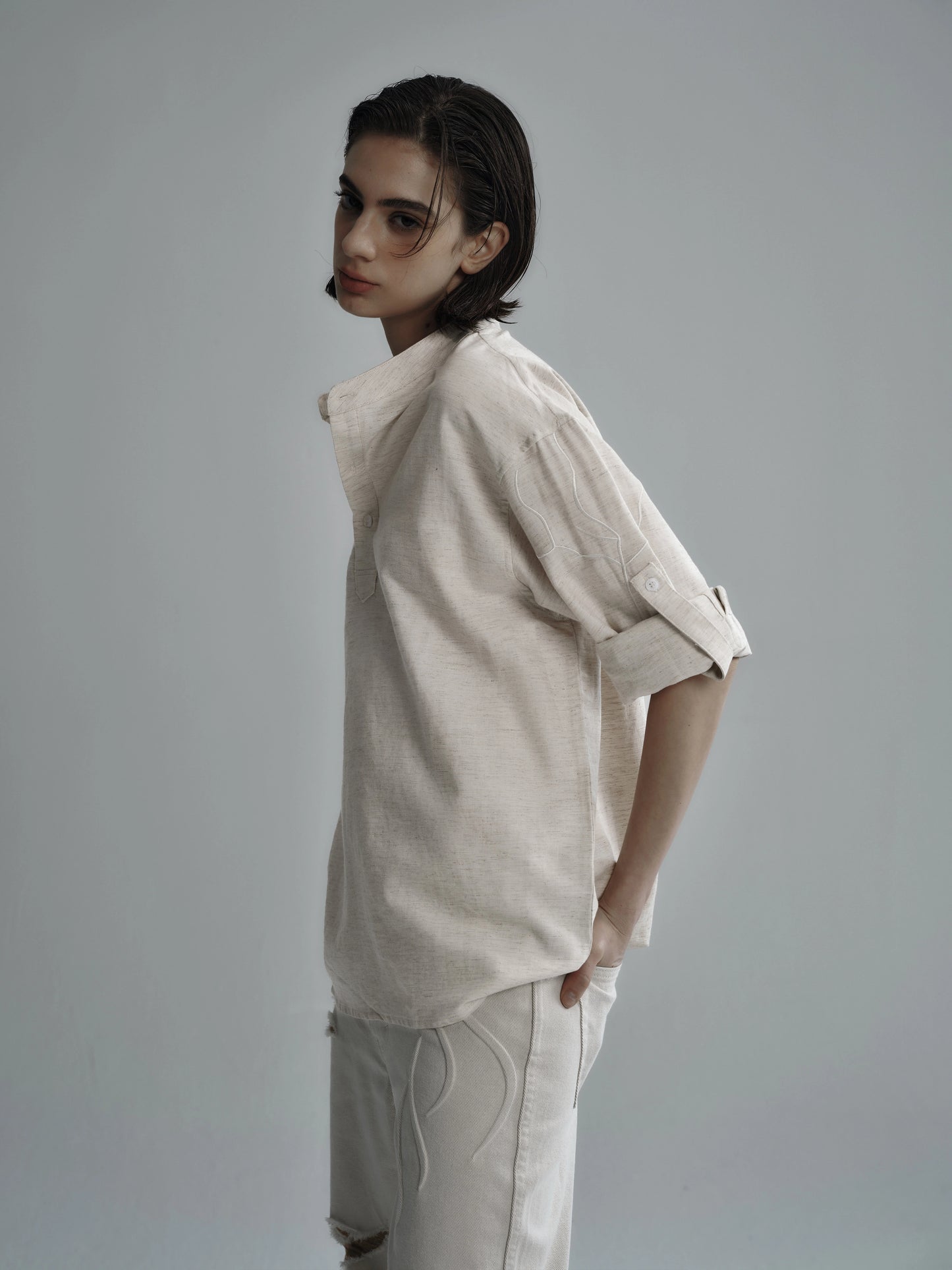 "First Zen " multi-form shirt