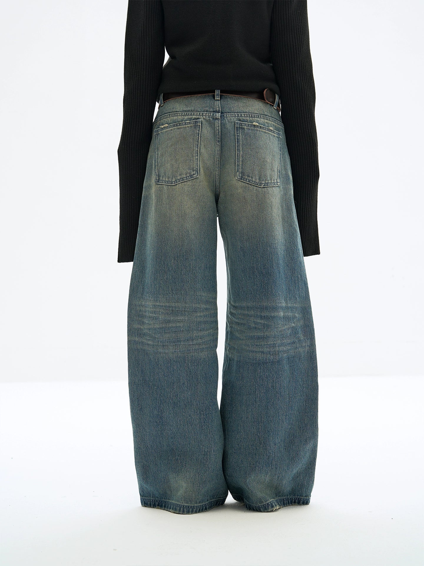 Washed loose Jeans