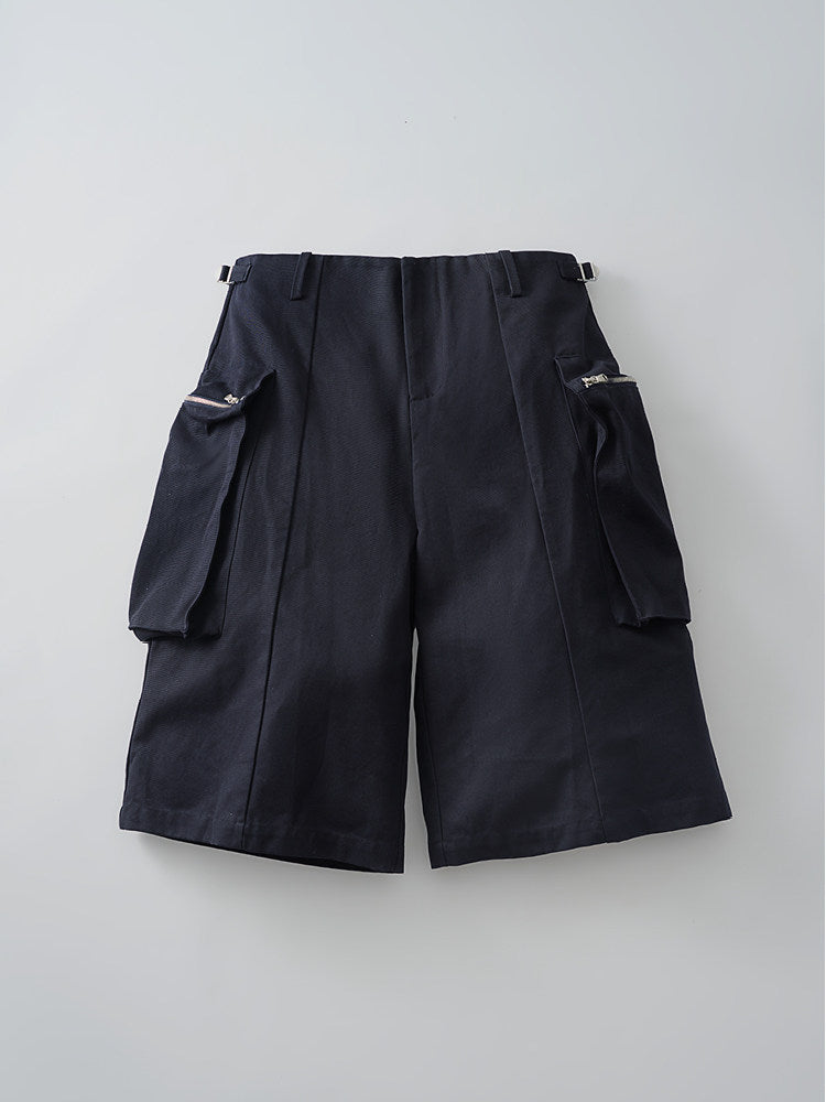 "Bunker" 3D Pocket Cropped Pants