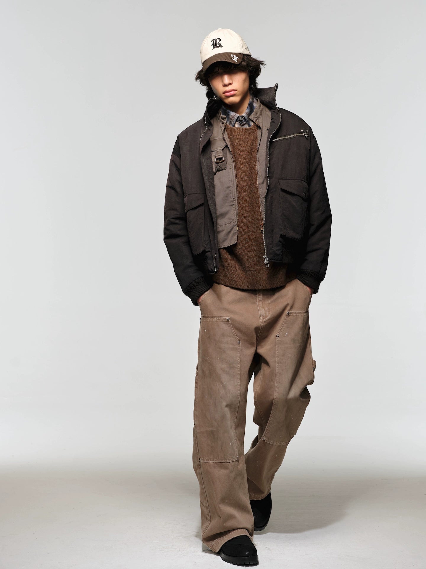 Aviator Bomber Padded Jacket