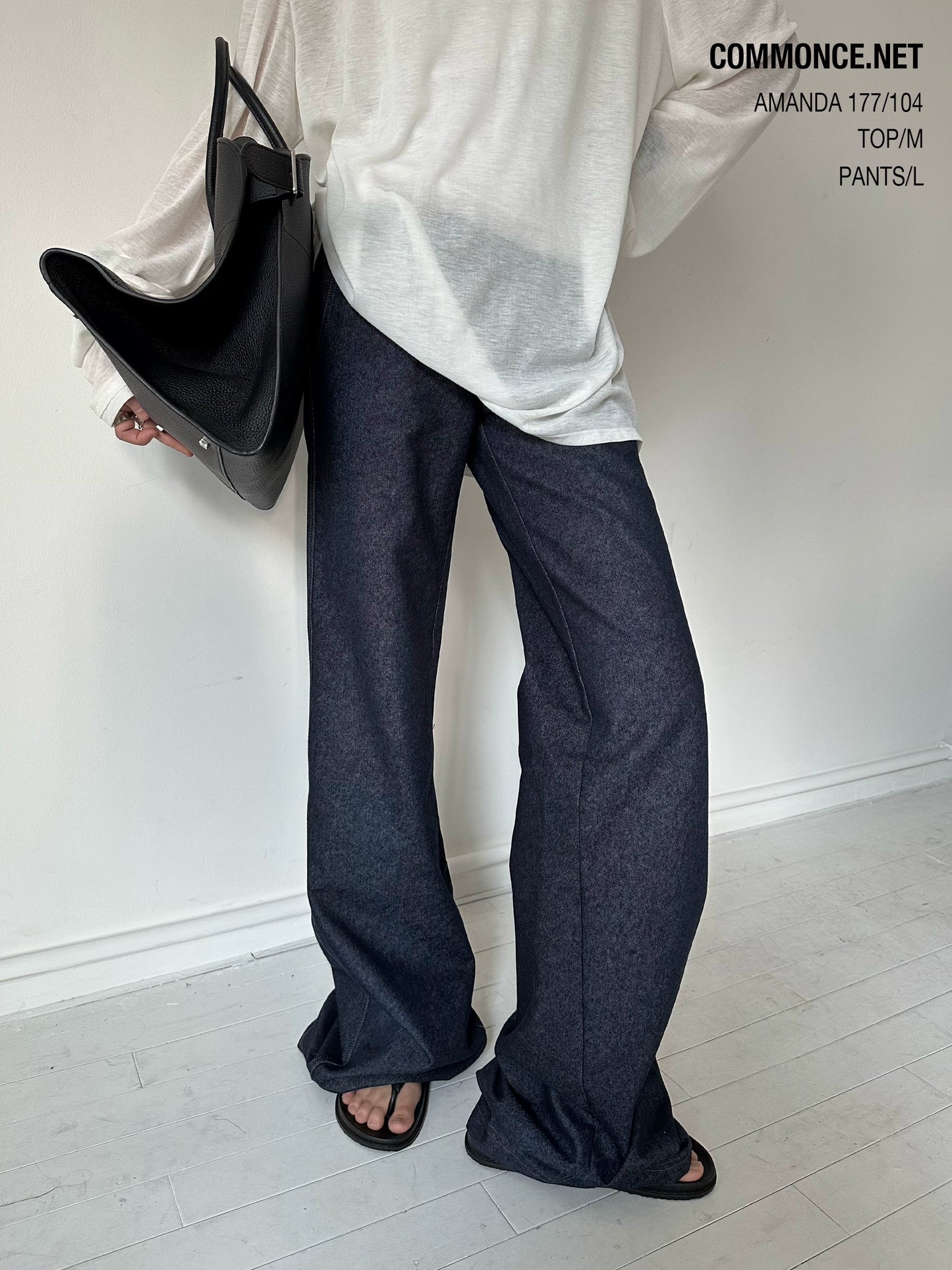 Low-rise Raw Denim Jeans