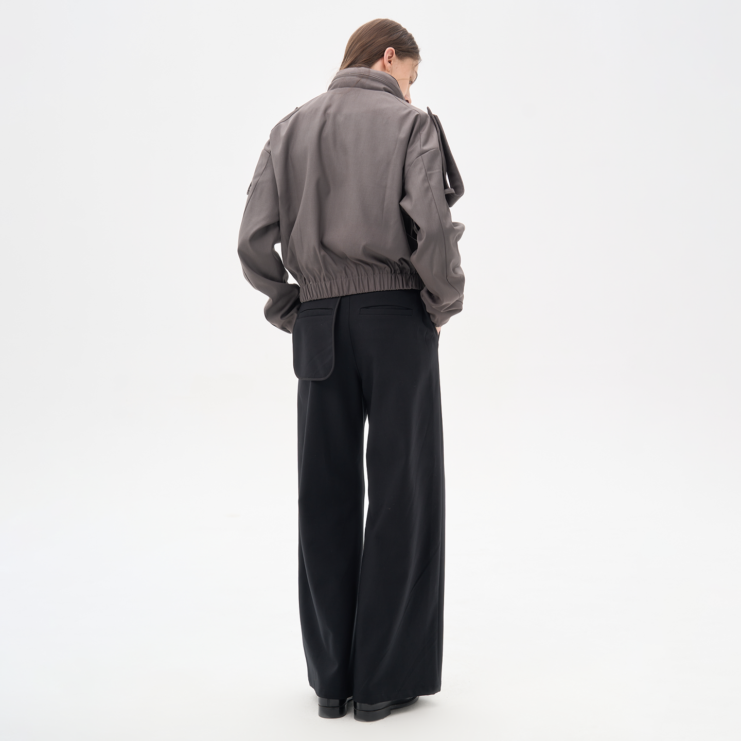 Fit Hidden Pocket Epaulettes Jacket