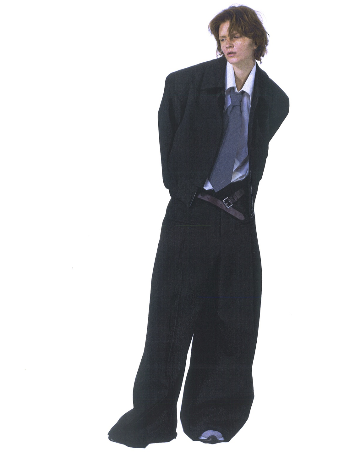 Front pocket Wide leg Trouser