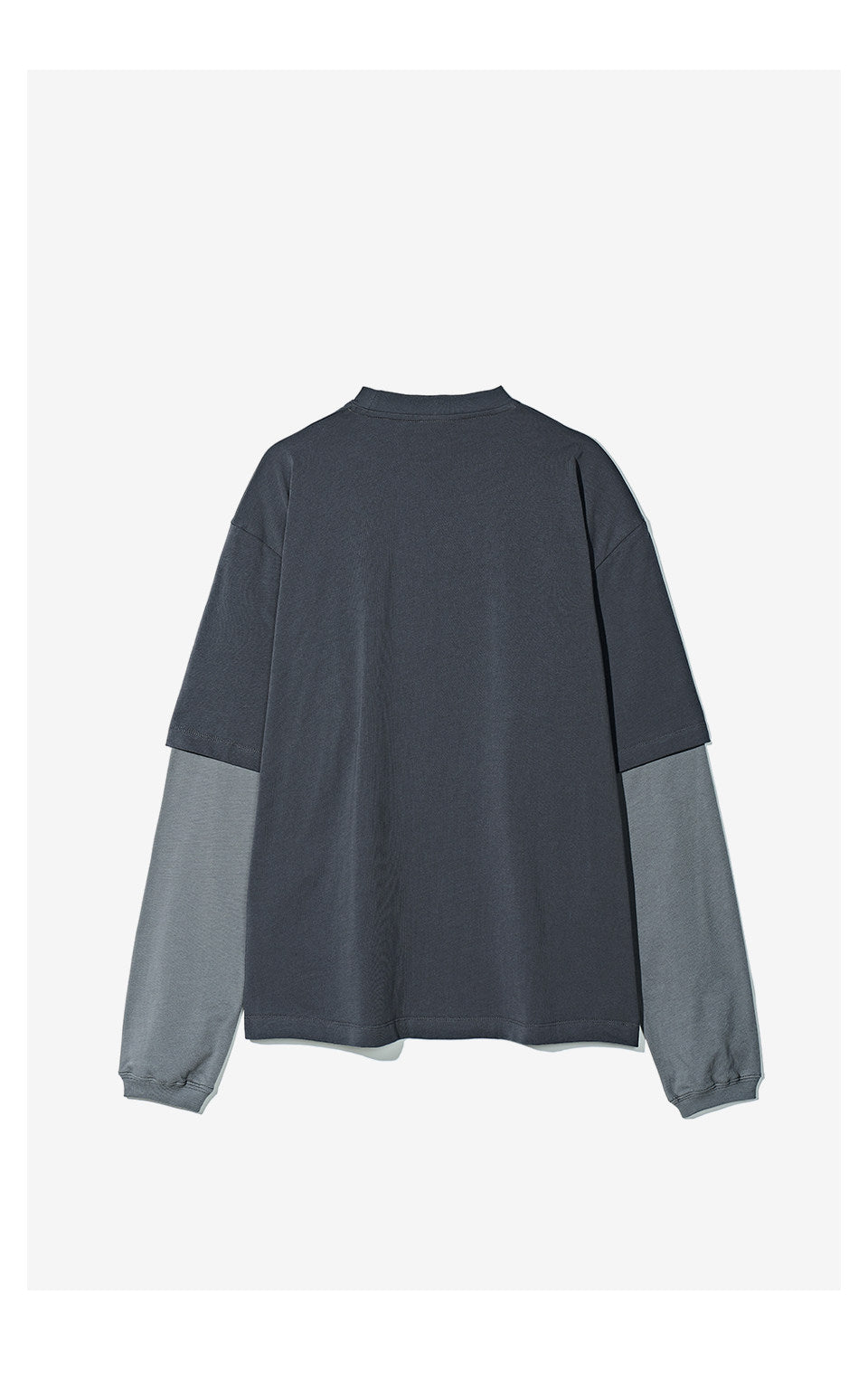 Vintage Fake Layered Striped Long Sleeve T-Shirt