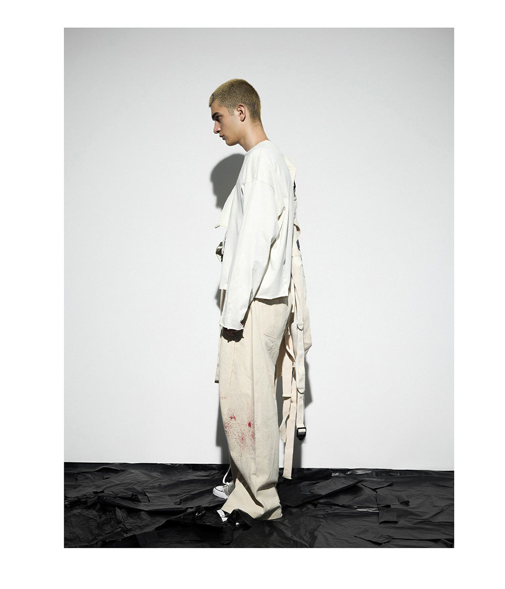 'Cross Redemption' print long sleeve T-shirt