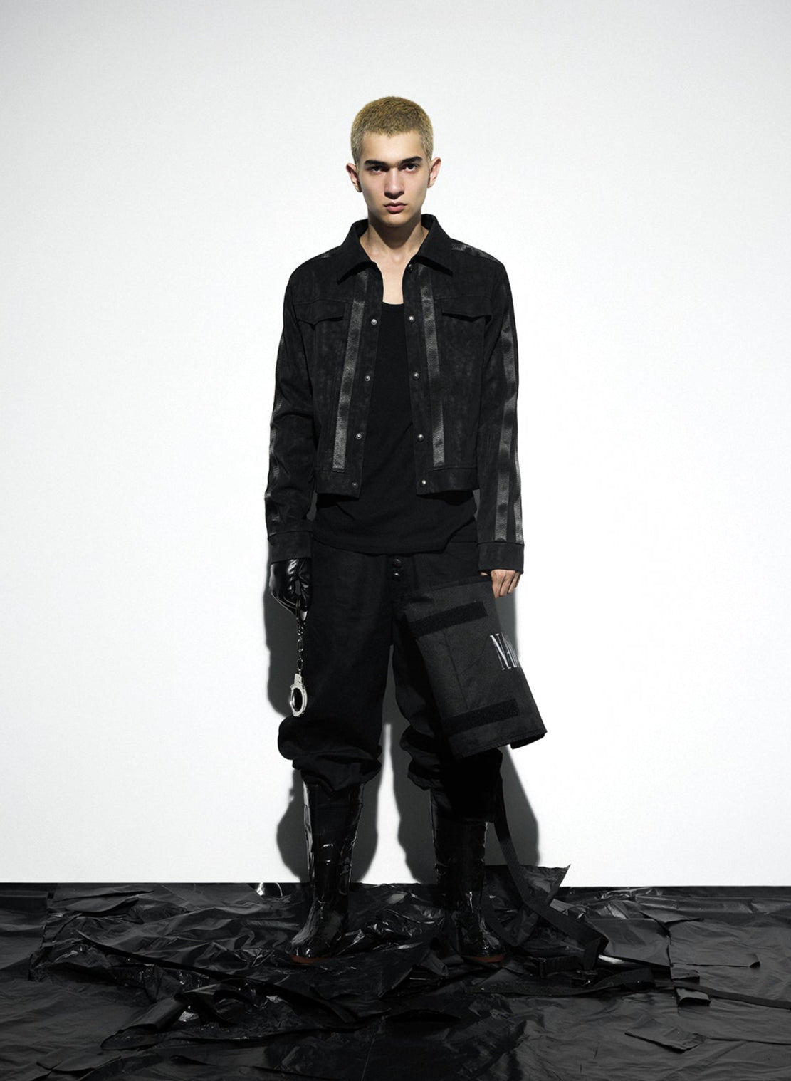 no E mosen "Prison Bird" leather jacket
