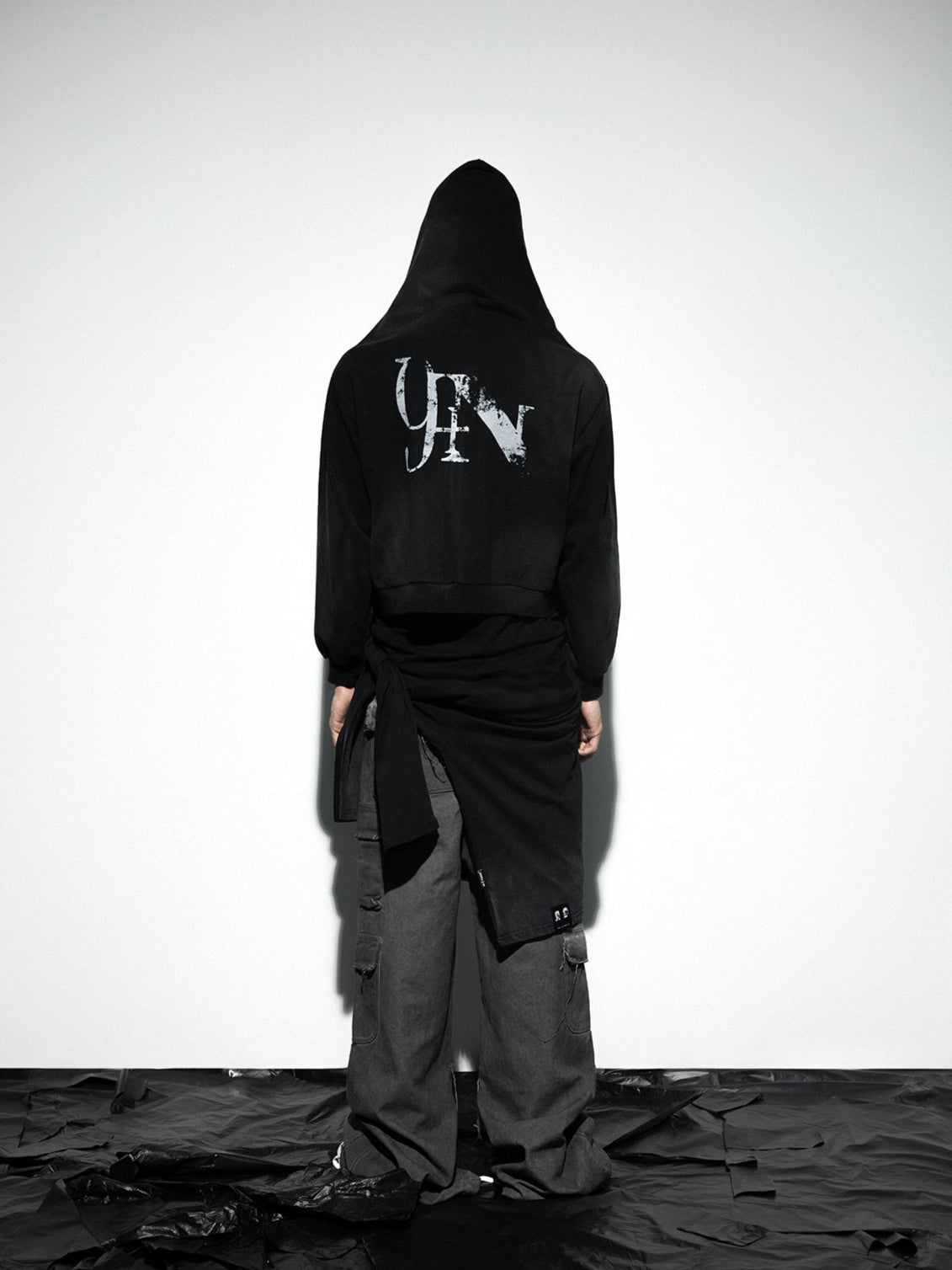 'EIN2' collection washed Hoodie